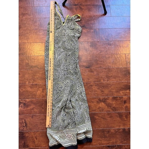 Burning Torch Womens Cotton Abstract Print Open Back Sundress Multicolor Size M - Picture 14 of 15